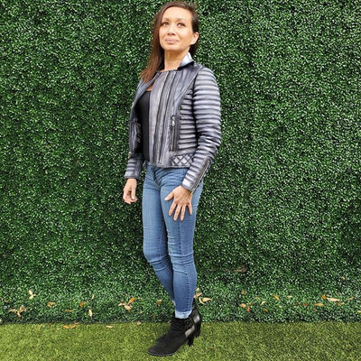 Leather jackets hit different when...