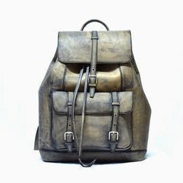 Trivoro Black Olive Backpack - The PERSONA Store