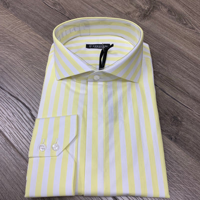 Yellow Bengal Stripe- Cut Away - The PERSONA Store