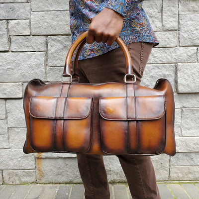 Dozano Brown Duffle - The PERSONA Store